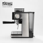 ⁦جهاز اسبريسو+تسخين حليب+مطحنة بُنّ مدمجة dsp KA3125⁩ - الصورة ⁦4⁩